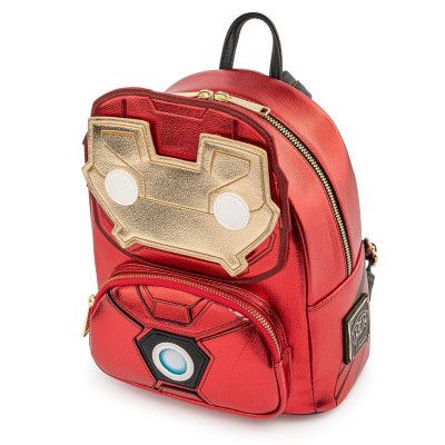 Рюкзак шкільний Loungefly POP Marvel - Iron Man Light-Up Mini Backpack (MVBK0161) | Зображення 3