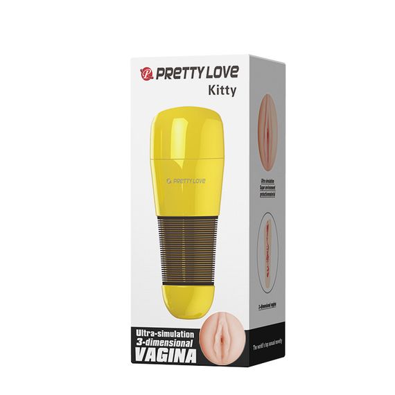 Вагіна-мастурбатор PRETTY LOVE - Kitty, BM-00900T49NNJ-3 Sex Aura | Зображення 7