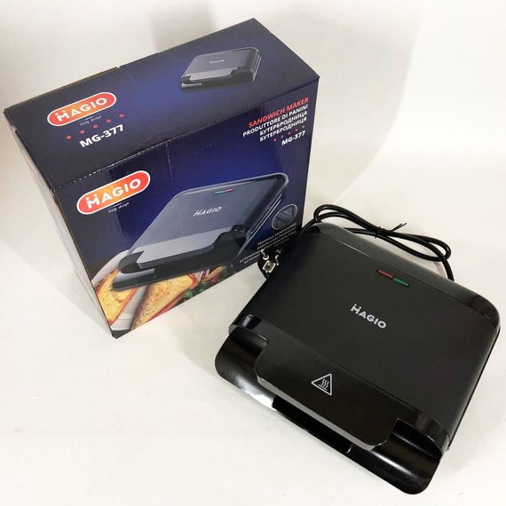 Притискна електробутербродниця MAGIO, Мультимейкер для бутербродів, Бутербродниця професійна ZO-11 | Зображення 8