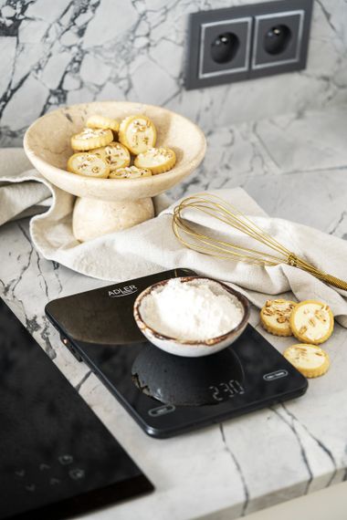 Ваги кухонні електронні Adler AD 3177 USB-C чорні до 10 кг зі скляною платформою | Зображення 7