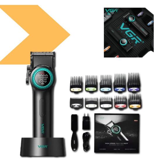 Машинка для стрижки XPRO VGR-001 Чорний (43960-VGR-001_1714)