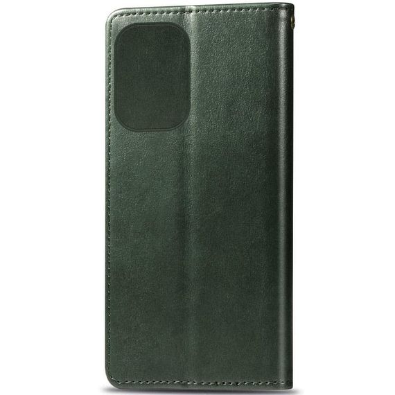 Шкіряний чохол-книжка GETMAN Gallant (PU) для Motorola Moto G57 / G57 Power Зелений | Зображення 3