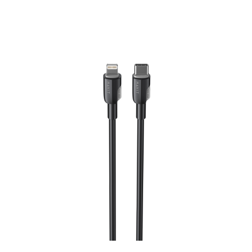 Кабель USB PD Type-C/Lightning Havit HV-CB309C 30W 1м чорний | Зображення 3