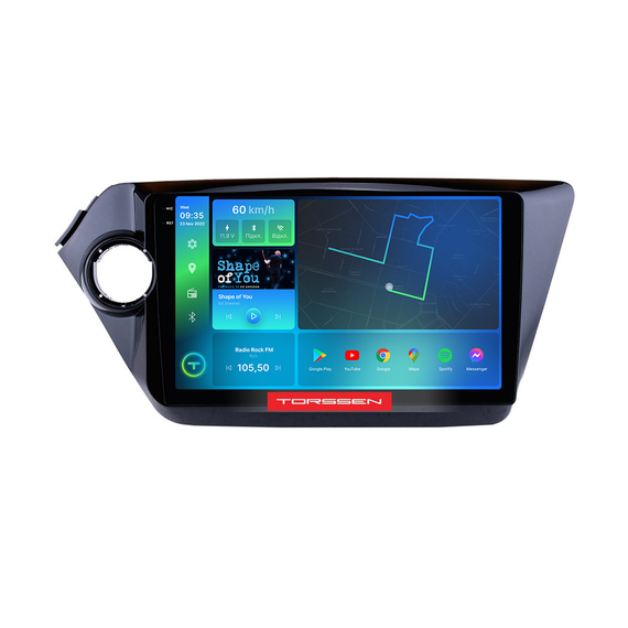 Штатна магнітола Torssen 2K Kia K2/Rio 17-18 F98256 4G Carplay DSP | Зображення 1