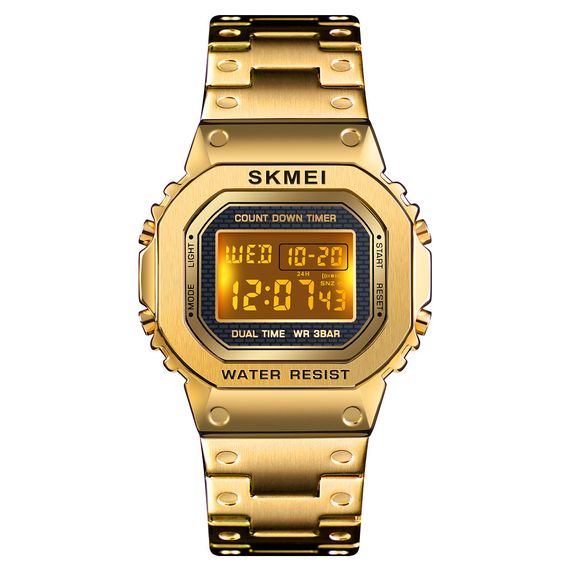 Skmei 1456GD Gold | Зображення 1