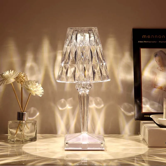 Настільна лампа Diamond Design Сучасний світлодіодний LED Light Touch USB | Зображення 2
