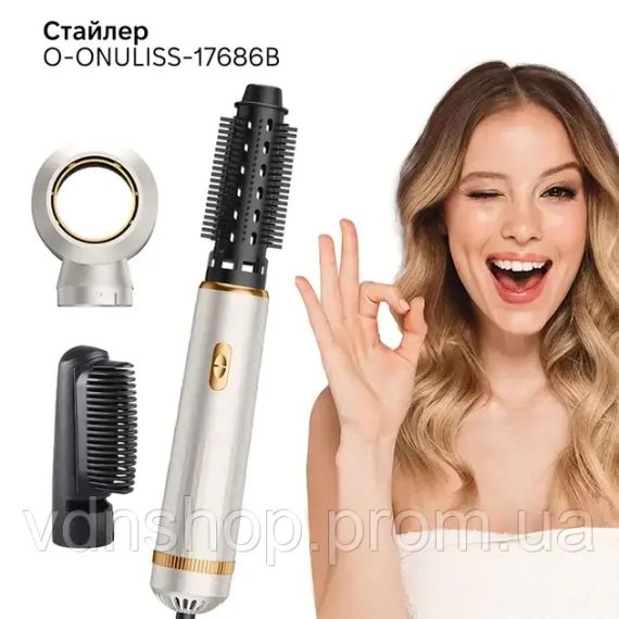 Фен для волос 3 в 1 быстрая сушка 3-in-1 curling iron AND LY-945 | Зображення 8