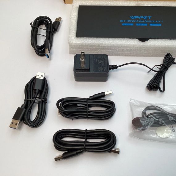 VPFET 8K HDMI KVM-переключатель 4x1 (VP-SW241) – USB 3.0 | Зображення 3
