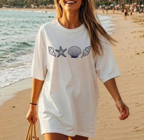 Футболка жіноча з принтом повсякденна XL Білий