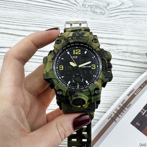 Skmei 1155B Military Green | Зображення 1
