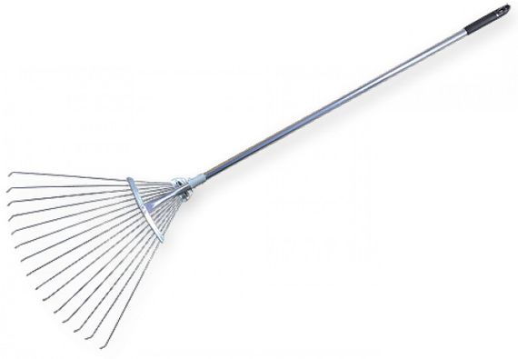 Граблі віялові Bradas регульовані металеві KT-W120-1