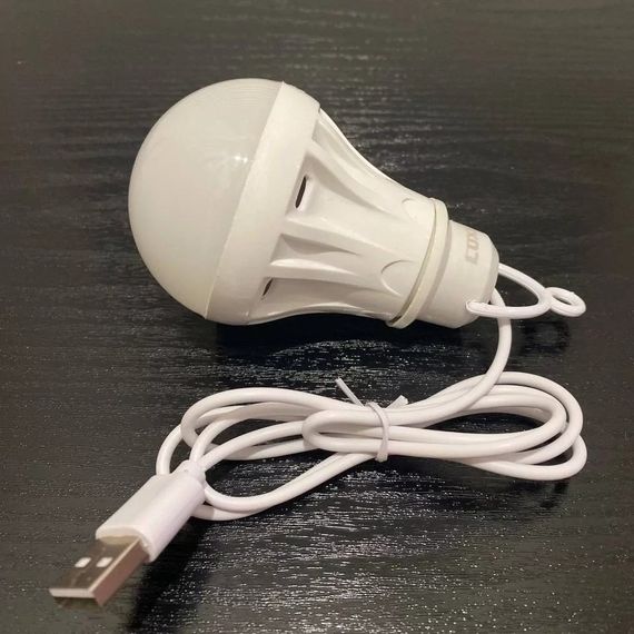 Світлодіодна USB лампа Luxel 063-USB 5Вт з гачком для кемпінгу дому та аварійного освітлення | Зображення 1