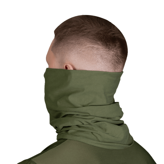 Шарф-труба Eco 100%  Cotton Olive (812), | Зображення 3