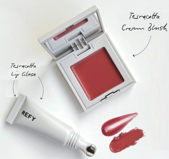 Набір з рум'ян та міні-блиск для губ REFY Exclusive Lip & Cheek Duo Set | Зображення 2