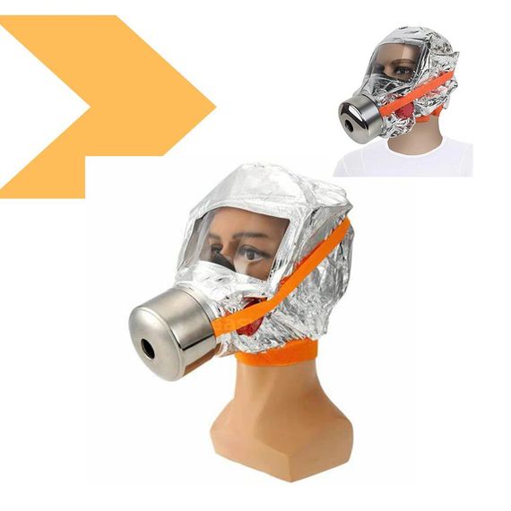 Противогаз з ефективним захистом від диму та токсичних газів XPRO Fire Mask (6677_297) | Зображення 1