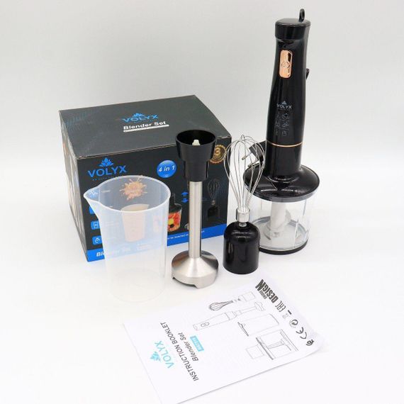 Занурювальний блендер подрібнювач 4в1, 1200W, RS7319 / Ручний блендер для кухні | Зображення 9