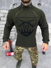 Тактическая флисовка MOTARO  92 ОШБр oliva ВТ6392