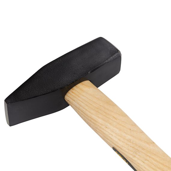 Молоток слюсарний Sigma 1000г дерев'яна ручка (дуб) (4316401) | Зображення 3