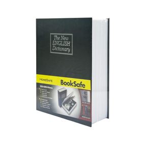 Сейф-книга з ключем для зберігання KBS-803(Black) велика, 26,5х20х6,5 см