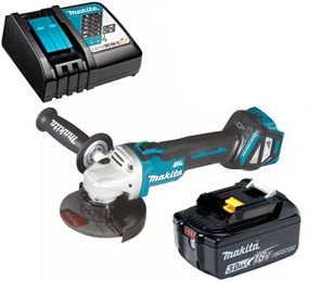 Шліфмашина кутова акумуляторна Makita DGA511RF (125 мм, 3000-8500 об/хв, BL, LXT)