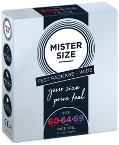 Набор презервативов Mister Size Testbox 60-64-69 (3 pcs)