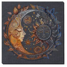 Набір для вишивання бісером "В полоні ночі" AB-896 25,5х25,2 см