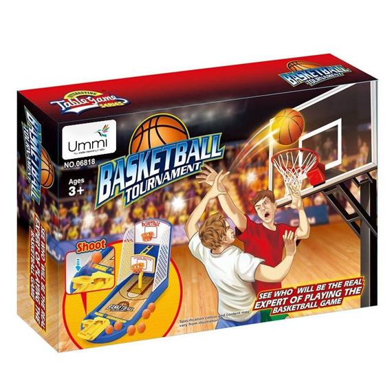 Настольная интерактивная игра Ummi 06818 Basketball Tournament Blue / Yellow | Зображення 4