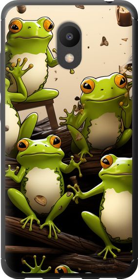 Чехол на Meizu M6 Жабки "5656u-1349-17620"