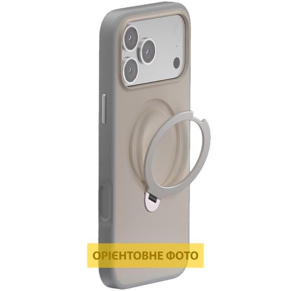 Чехол Ummi Colorful with MagSafe HQ Ring для Apple iPhone 17 (6.3") Grey | Зображення 1