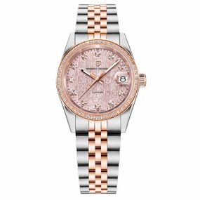 Жіночий годинник Pagani Design PD-1794L Silver-Rose Gold-Pink