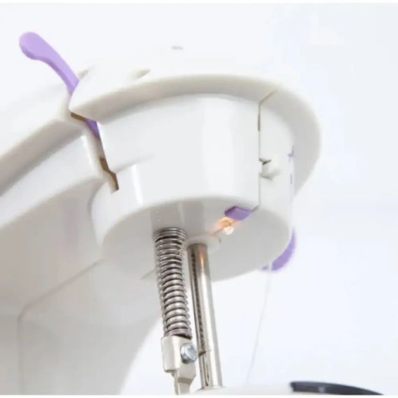 Портативна швейна машинка Mini Sewing SM202A, Білий / Міні швейна машинка | Зображення 3