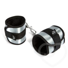 М'які наручники "Вся його", Черный / Серый