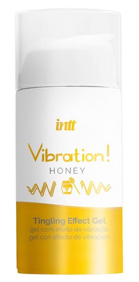 Жидкий вибратор - Intt Vibration! Honey, 15 мл Sex Aura | Зображення 1