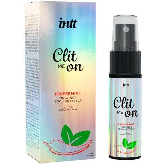 Збудливий гель INTT Clitoris Stimulator Spray Clit Me On Peppermint Sex Aura