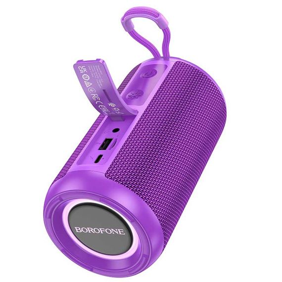 Bluetooth Колонка Borofone BR37 Noble sports Purple | Зображення 1