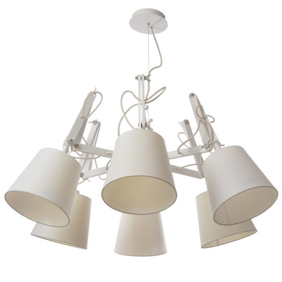 Люстра подвесная паук E27 40W WH (BL-132S/6)