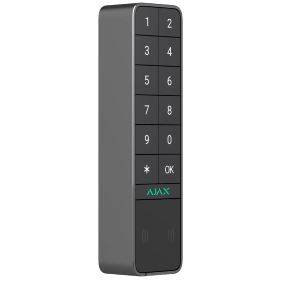 Ajax Keypad Outdoor graphite Бездротова клавіатура - Управління охороною | Зображення 1