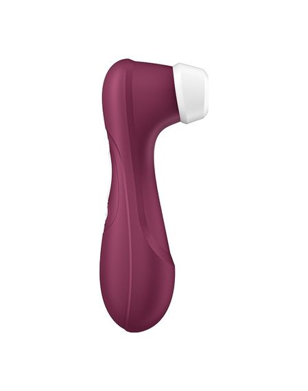 Вакуумний кліторальний стимулятор Satisfyer Pro 2 Generation 3 Satisfyer Liquid Air, бордовий Sex Aura | Зображення 4