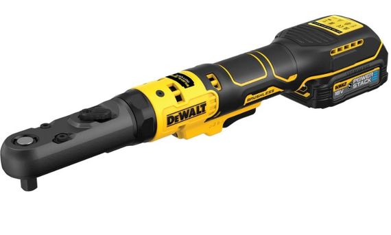 Гайкокрут кутовий - ключ-храповик акумуляторний DeWalt з АКБ та ЗП DCF510E2G | Зображення 1