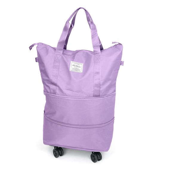 Дорожная сумка-трансформер,55х22х80cm,56-75 л.,Колесики,Violet,1.1 кг | Зображення 2