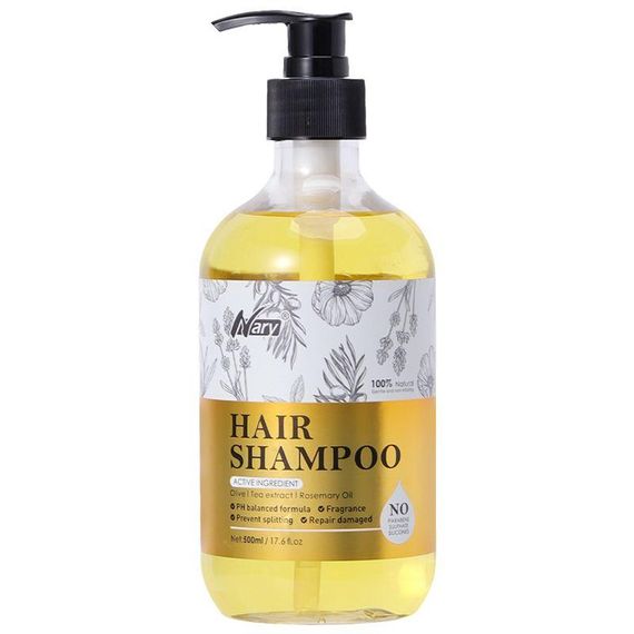 Шампунь для волосся з олією розмарину Nary Hair Shampoo, 500 мл