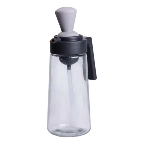 Пляшка для олії з дозатором 550 мл скляна пляшка для оливкової та соняшникової олії HP-1350 | Зображення 1