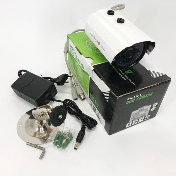 Вуличні камери для будинку UKC MOD-635 IP 1.3 MP, Камера спостереження для під'їзду BG-60 | Зображення 1