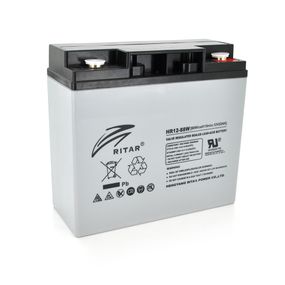Акумуляторна батарея AGM RITAR HR1288W, Gray Case