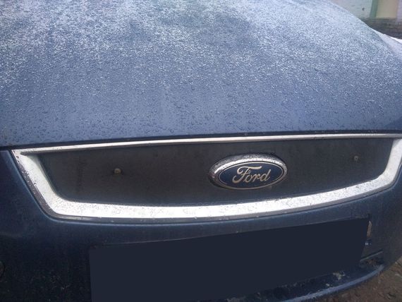 Зимняя накладка на решетку Глянцевая для Ford Focus II 2005-2008 гг | Зображення 1