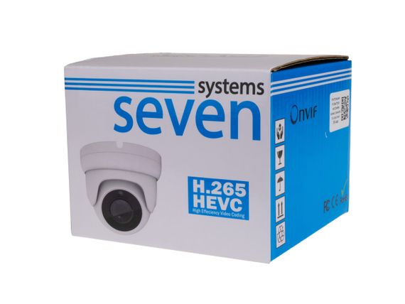 Видеокамера-IP SEVEN IP-7215PA 5 Мп white (2,8) | Зображення 3