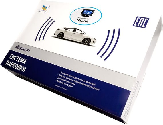 Паркувальна система Parkcity Tallinn 818/305L Silver 8-датчиків | Зображення 3