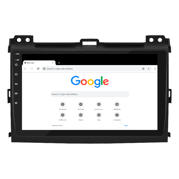 Штатная магнитола Lesko Toyota Land Cruiser Prado (2002-2009гг) 9" 4/64GB 4G+CarPlay Premium GPS Android | Зображення 5