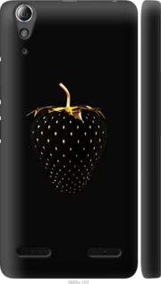 Чохол на Lenovo K3 (K30-t) Чорна полуниця "3585m-114-24368"