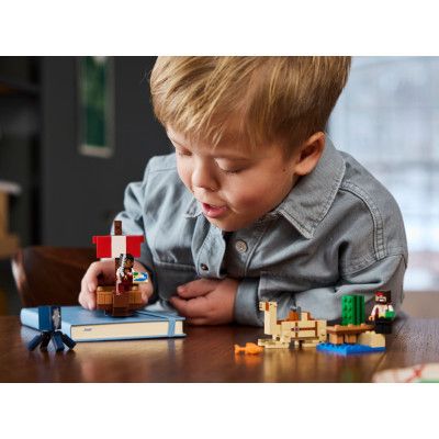 Конструктор LEGO Minecraft Путешествие на пиратском корабле (21259-) | Зображення 2